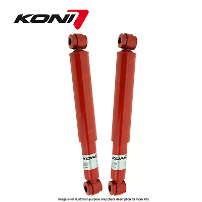 2 X Rear KONI Classic Adjustable Shock Absorbers For Chrysler Australia Valiant • $490.95