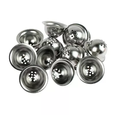 10pcs Metal Filter Screen Steel Mesh Concave Bowl Replacement For Smoking Pipes • $11.99