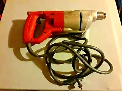 Rare 1/4  Heavy Duty Milwaukee Electric #0801 D-Handle Drill W/ Chuck 1800 RPM • $95.20