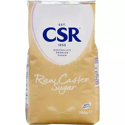 CSR Raw Caster Sugar 750g • $13