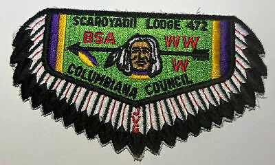 OA Lodge 472 Scaroyadii Flap   Boy Scout Patch XJ5 • $5.99