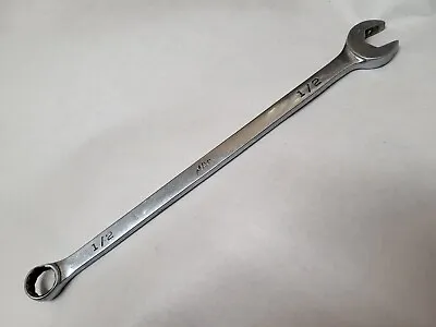 1/2  MAC USA SAE Extra Long Combination Wrench CL16L 9  Long V-Cut • $24.95