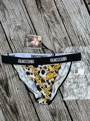 Moschino HM Bikini Briefs Sz 10 US NWT • $50