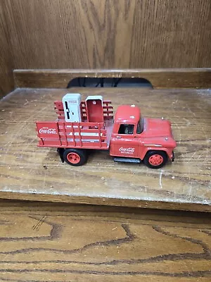 ERTL 1957 COCA- COLA Delivery Stake Truck Vending Machines For Parts Broken • $30