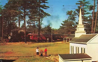 Postcard The Edaville Railroad Village Of Peacedale South Carver Massachusetts • $3.98