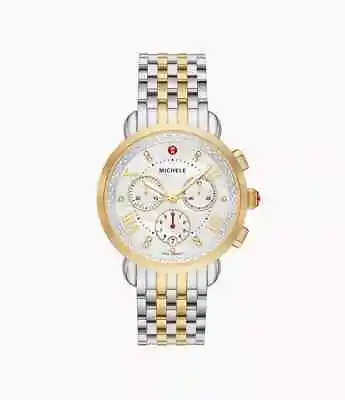 MICHELE Sport Sail Bracelet Watch 38mm In Two-Tone At Nordstrom • $1650