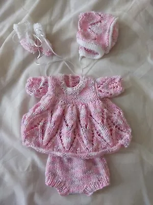 £8 • Buy Hand Knitted Dolls Clothes. Fit 12  Baby Doll.