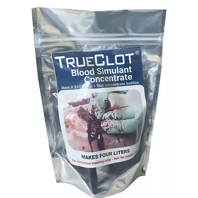 TrueClot Blood Simulant Concentrate Liter (4 Pack) • $82.53