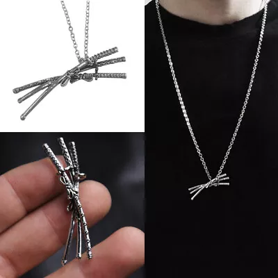 One Piece Shonen Zoro Sword Katana New World Zinc Alloy Necklace NEW Japan Anime • $17.99