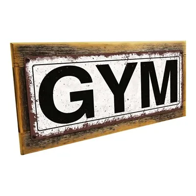 Gym Metal Sign; Wall Decor For Home And Office • $29.99