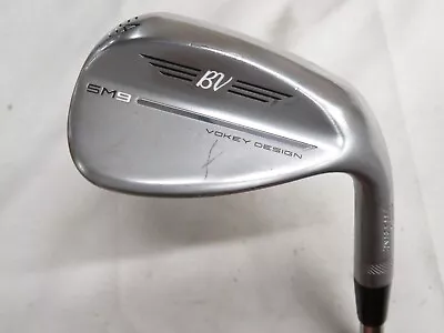 Used Titleist Vokey Design SM9 Spin Milled 54 Sand Wedge Wedge Flex Steel Shaft • $31