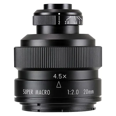 $254.21 • Buy Zhongyi Mitakon 20mm F/2 4.5X Super Macro Lens For DSLR Canon Nikon Pentax Sony