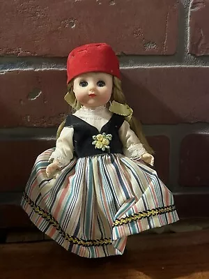 Vintage DOLLS OF ALL NATIONS Symbol Of Quality HongKong Greece & Germany Doll 7” • $15