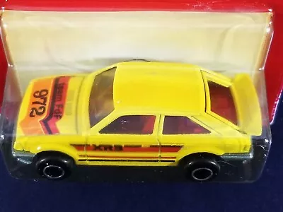 Majorette Ford Escort XR3 / #212 / Yellow / Made In France • $69.95