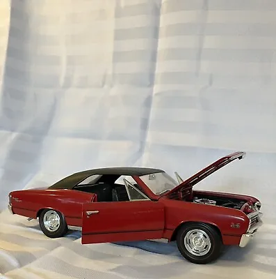 1967 Chevy Chevelle Red 1/18 Die Cast Model Car • $34.99