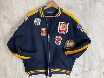 Vintage - Medium Men's Jacket - Full Of Patches -Tags Had Been Cut Off • $49.99