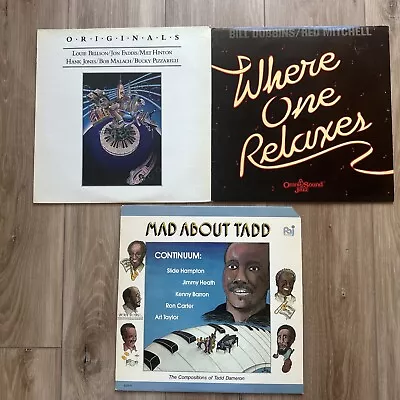 Lot Of 3 JAZZ 1980s Lp Vinyl MAD ABOUT TADD (Dameron) ORIGINALS Bill Dobbins NM • $14