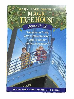 Magic Tree House Books 17-20 Boxed Set:Mary Pope Osborne New Sealed • $10