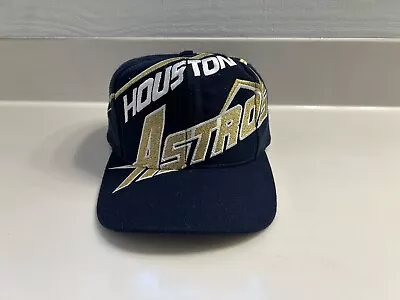 Vintage The Game Houston Astros Big Logo Snapback • $500