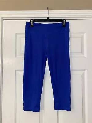 Marika Capri Leggings Women’s Medium Blue • $14