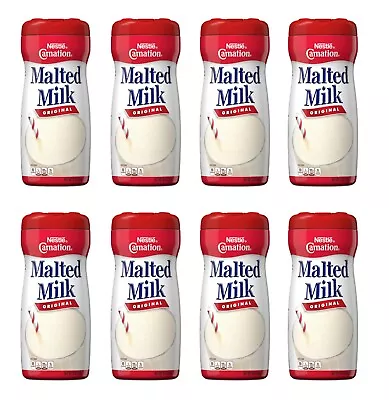 8 Pak Nestle Carnation Original Malted Milk Powder Mix Award Winning Taste 13oz • $69.99