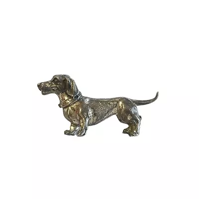 Cute Vintage Dachshund Dog Metal Brooch Pin  • $29.99