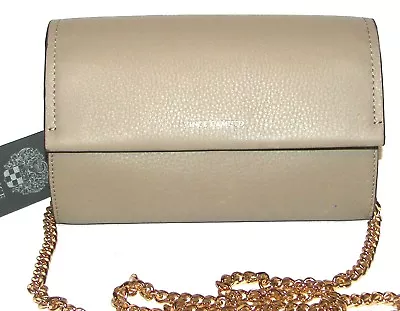 VINCE CAMUTO Kangaroo Leather Clutch Purse  Cross Body NWT • $55