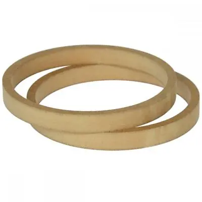 8  200mm Pair Of MDF Speaker Spacer Mounting Rings 22mm Thick ID 182mm ED 202mm • £10.99