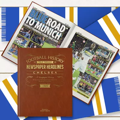 Chelsea FC Personalised Football History Sports Birthday Gift Book • £59.99