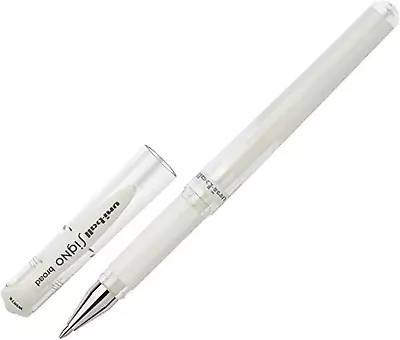 Uni-Ball Gel Impact UM-153 White [Pack Of 3] Broad 1.0mm Rollerball • £11.03