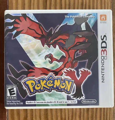 $14.99 • Buy Case And Manual Only NO GAME Pokemon Y Nintendo 3DS Authentic
