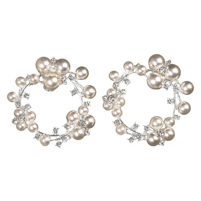 £7 • Buy Shoes Clips Pearls Crystal Buckle Women Accessories