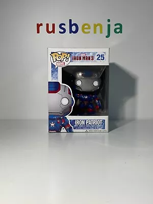 Funko Pop! Marvel Iron Man 3 Iron Patriot #25 • £20.99