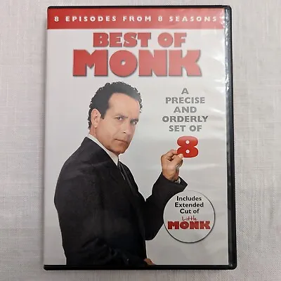 Best Of Monk 2 Disc Set (8 Episodes From 8 Seasons) DVD Widescreen  • $7.29