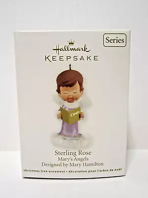NEW Hallmark Ornament 2012 Sterling Rose 25th In The Mary's Angels Series B7 • $8.99