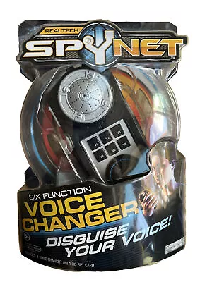 SPYNET Voice Changer Real Tech Six Function Disguise Voice 2010 Jakks • $28.99