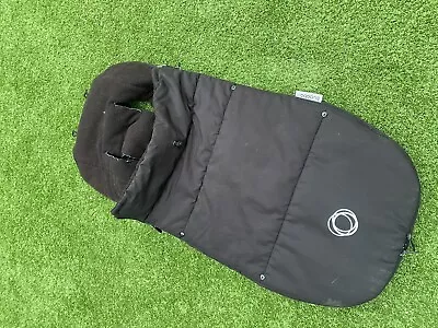 £30 • Buy Bugaboo Black Footmuff  Fleece Lining Bee / Cameleon.