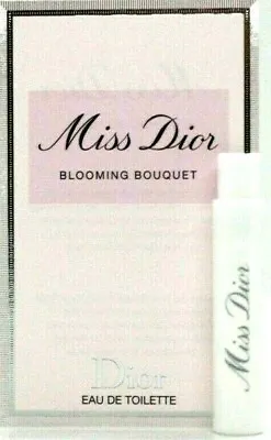 MISS DIOR BLOOMING BOUQUET EDT Vial Spray FOR WOMEN 0.03 Oz / 1 Ml SAMPLE SIZE! • $7.99