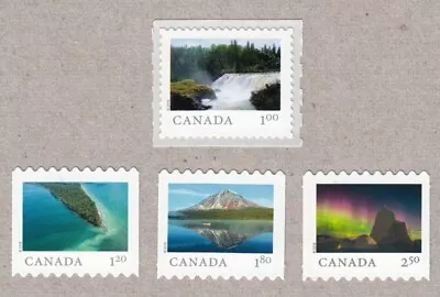 DIE CUT = Set Coil + LG Coil Stamps FAR AND WIDE Canada 2018 #3067i-69i 3070 MNH • $10.84