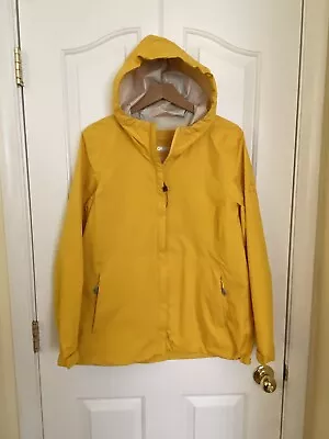 Gerry Yellow Hooded Lightweight Waterproof Raincoat Women’s Sz L • $23