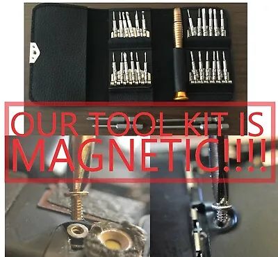 $11.99 • Buy MAGNETIC Macbook Pro Air Repair Screwdriver Tool Kit Smart Phone 1.2mm Pentalobe