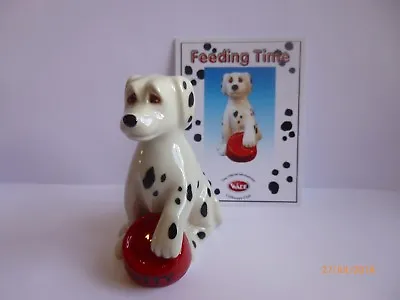Wade-spotty Feeding Time Dalmation Dog • £6.99