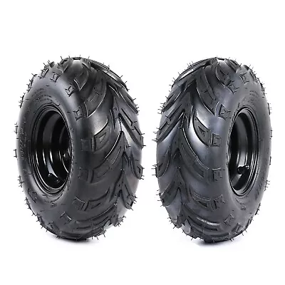 2 Set 145/70-6 Tyre Wheel Rim For Go-kart ATV Quad Cart Buggy 4 Wheeler Coolster • $99.89