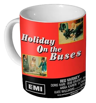 Holiday On The Buses Quad Advertising -  Coffee Mug / Tea Cup • £8.99