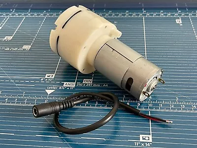 DC24V Mini Pump Large Flow Vacuum Air Oxygen Pump Negative Pressure Suction Pump • $9