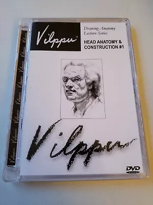 Glenn Vilppu Drawing Anatomy Lecture Series Head Anatomy Construction #1 DVD OOP • $139.90