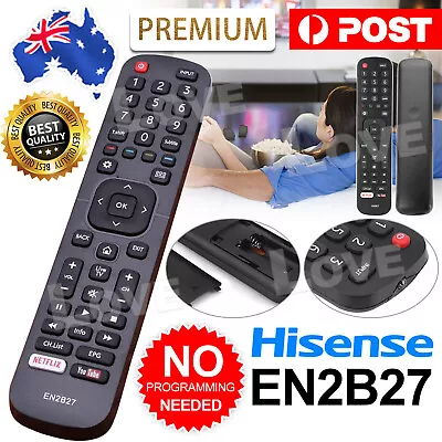 For Hisense TV Remote Control EN2B27 OEM Universal RC3394402/01 3139 238 AU NEW • $6.85