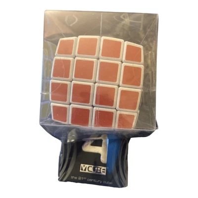 $13 • Buy V-CUBE 4 White Pillowed 4x4 Multicolor Cube - Pre-Owned W/ Packaging