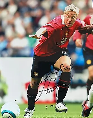 Alan Smith Manchester United Football Autographed Signed Photo + COA • £14.99