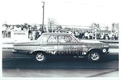 1960s Drag Racing-Ed MILLER & GUENTHER-1965 Plymouth A990 426 HEMI-Super Stock/B • $2.25